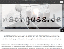 Tablet Screenshot of nachguss.de
